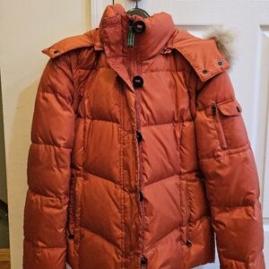 Marc New York Orange Puffer Jacket